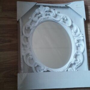 Mirror White New 15" Long 12" Wide 1 1/4" Thick Kohl Imports In Original Box